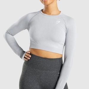 Gymshark Vital Seamless Long Sleeve Crop Top